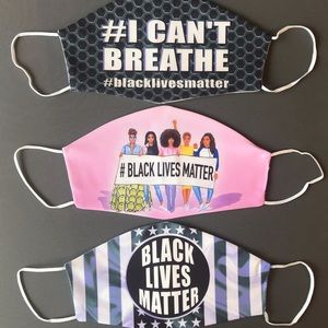 Black Lives Matter Face Covers Variety Pack (3)